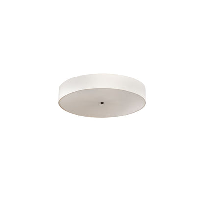 Cilindro 6 Light 36" Wide Semi-Flush Drum Ceiling Fixture - Timeless Bronze Finish