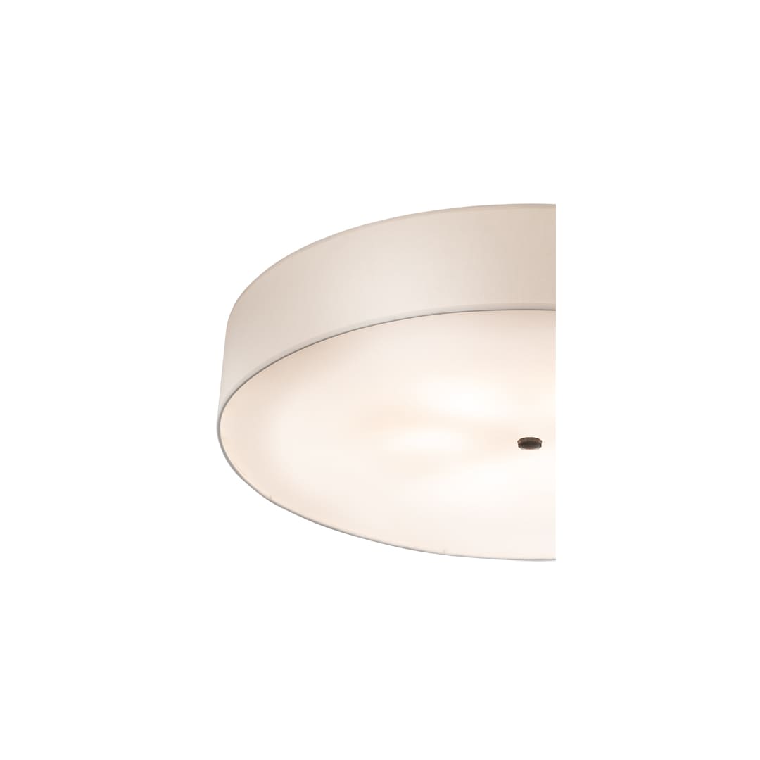 Cilindro 6 Light 36" Wide Semi-Flush Drum Ceiling Fixture - Timeless Bronze Finish