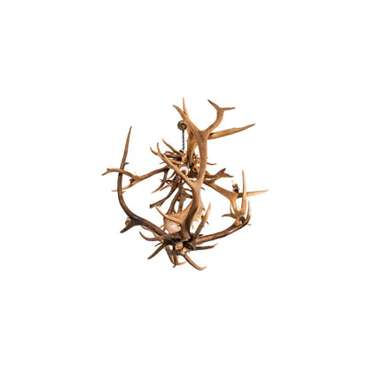 Antlers 10 Light 55" Wide Antler Candle Style Chandelier