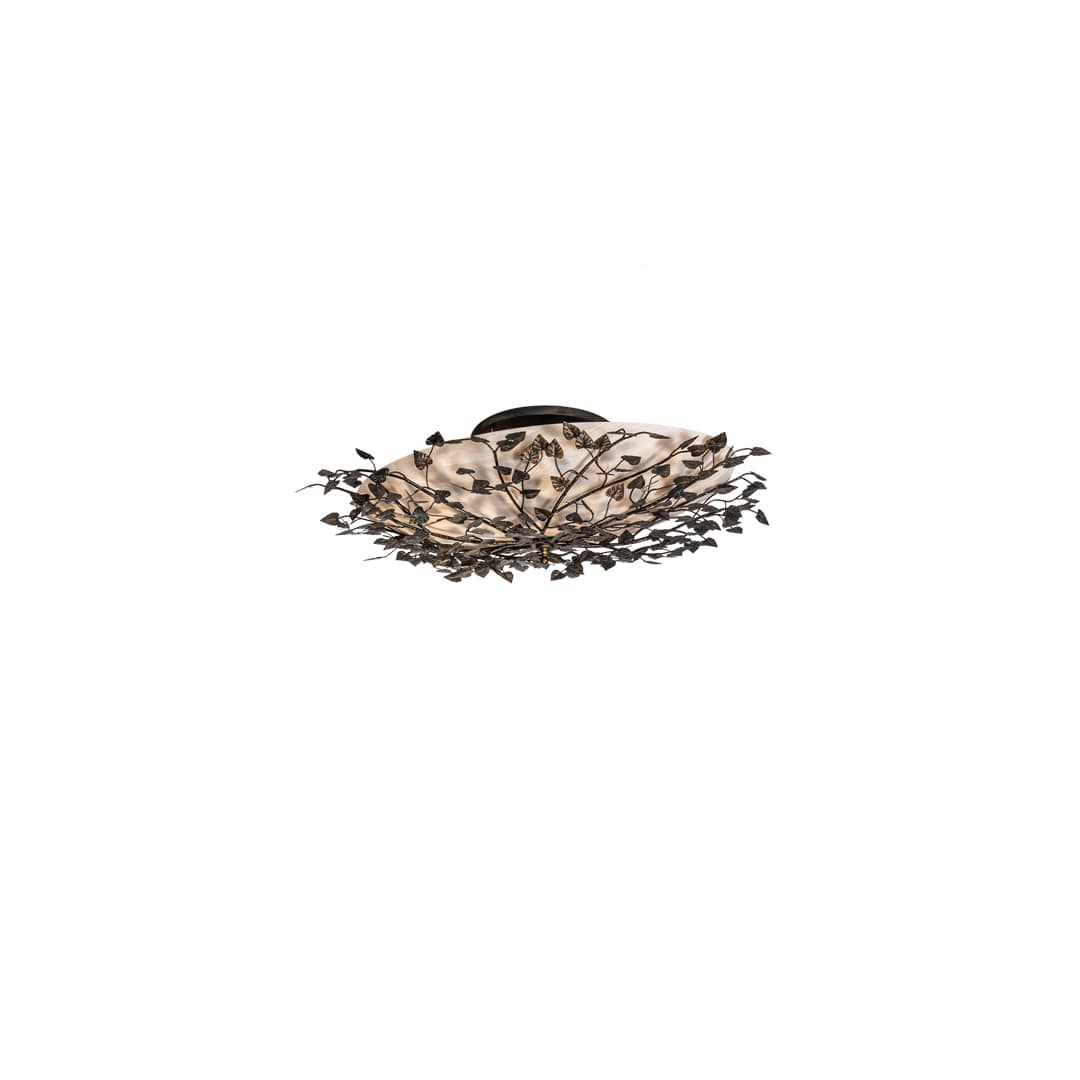 Espe 8 Light 55" Wide Semi-Flush Bowl Ceiling Fixture