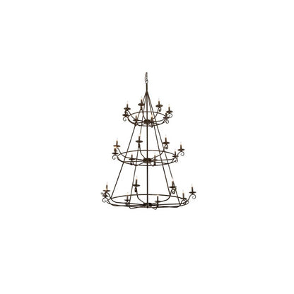 Estrella 24 Light 60" Wide Taper Candle Style Chandelier