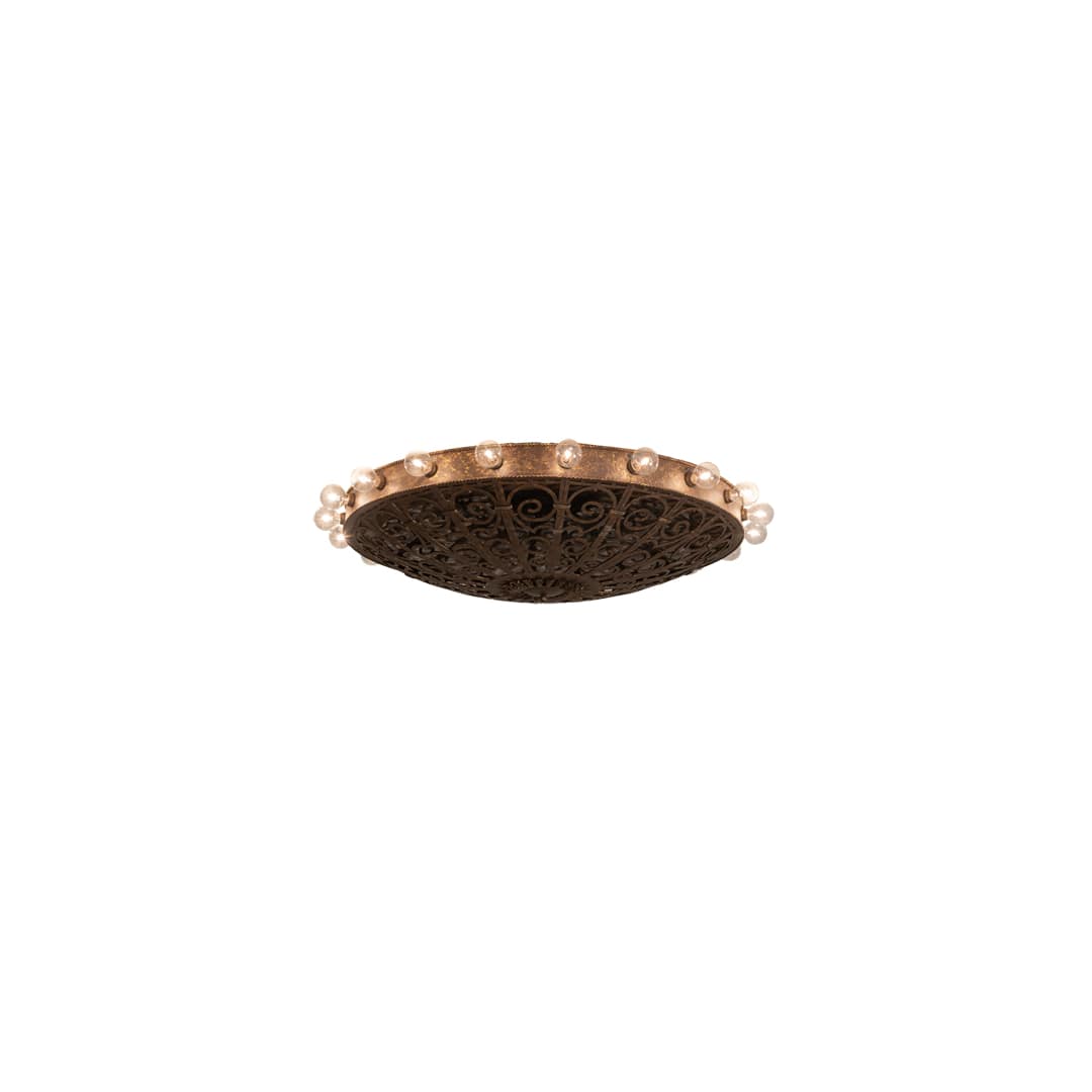 Osteria 20 Light 52" Wide Flush Mount Bowl Ceiling Fixture