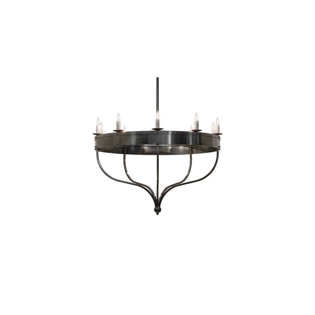 Parnella 10 Light 54" Wide Taper Candle Style Chandelier