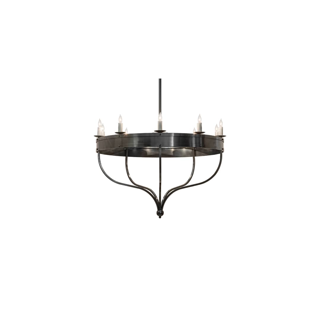 Parnella 10 Light 54" Wide Taper Candle Style Chandelier