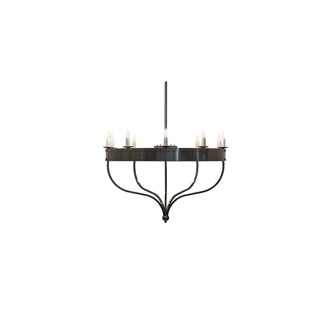 Parnella 10 Light 54" Wide Taper Candle Style Chandelier