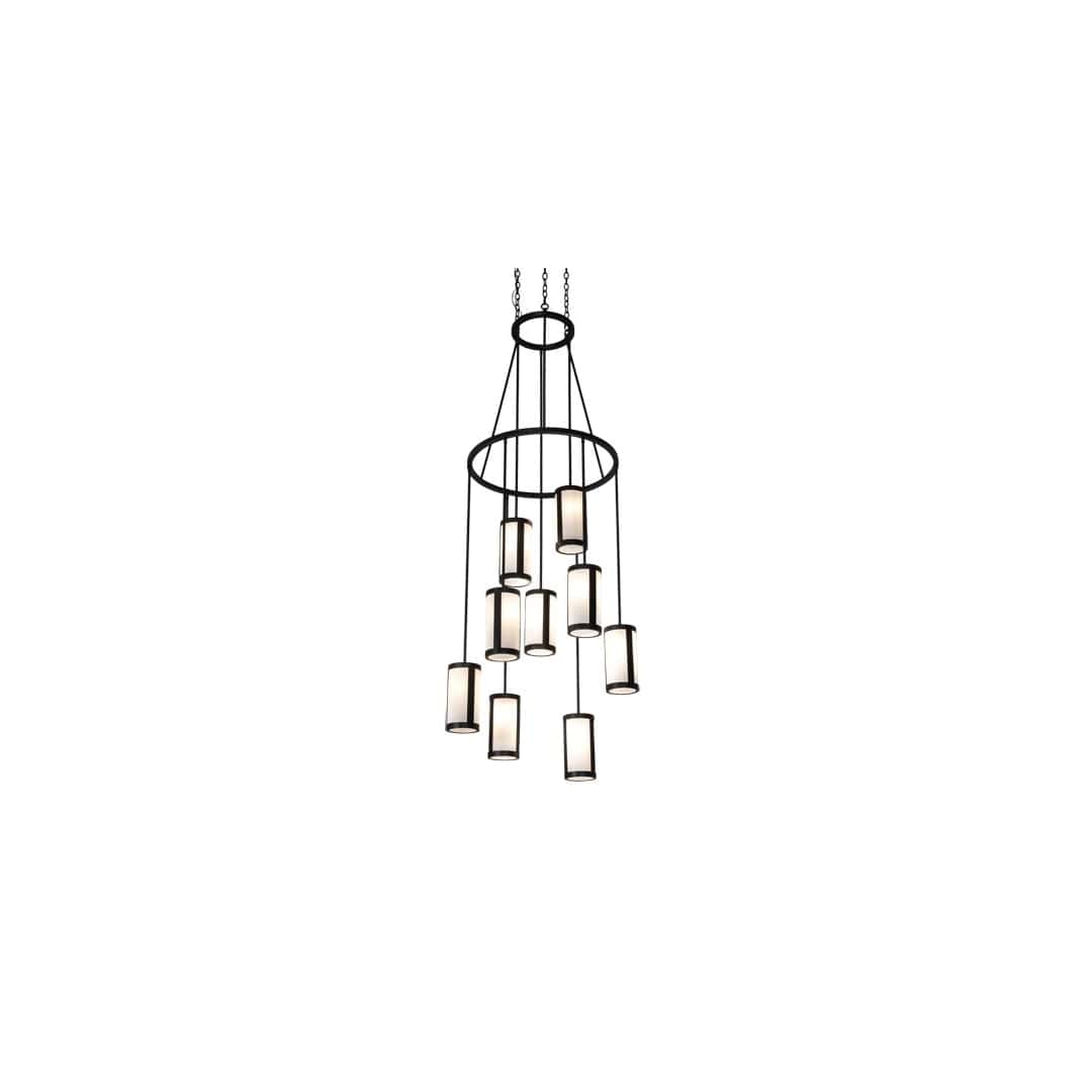 Cartier 9 Light 35" Wide Ring Chandelier