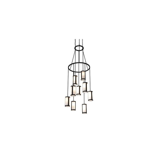Cartier 9 Light 35" Wide Ring Chandelier