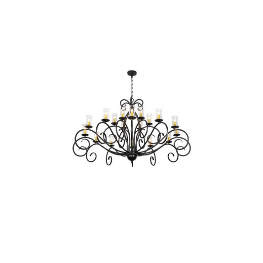 Sienna 18 Light 72" Wide Chandelier