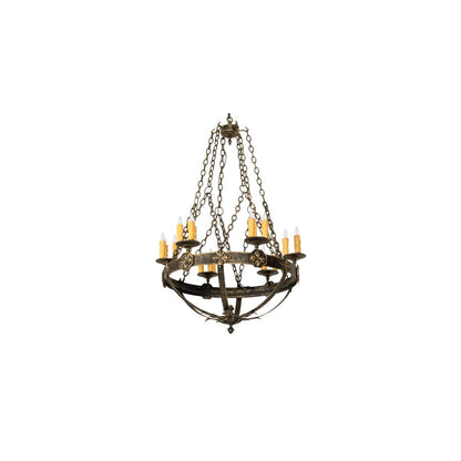 Neapolis 18 Light 32" Wide Taper Candle Style Chandelier