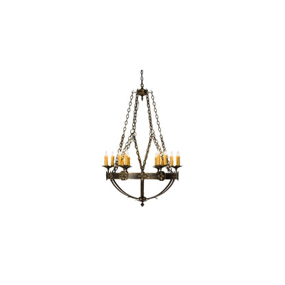 Neapolis 18 Light 32" Wide Taper Candle Style Chandelier