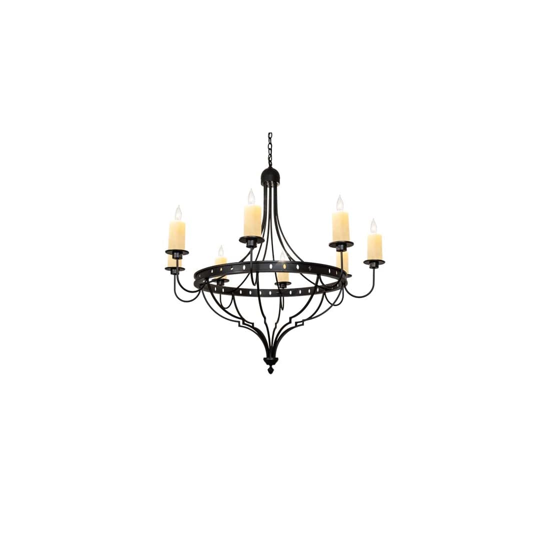 Bottini 8 Light 48" Wide Taper Candle Style Chandelier