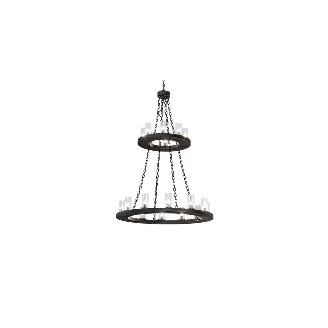 Loxley 20 Light 42" Wide Ring Chandelier