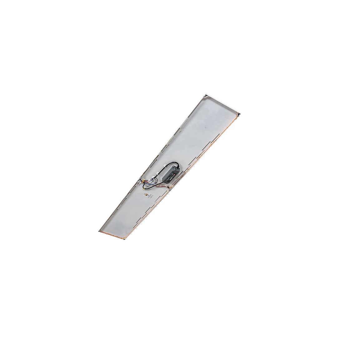 Whispering Pines 62" Wide LED Flush Mount Ceiling Fixture - Flat Black Finish