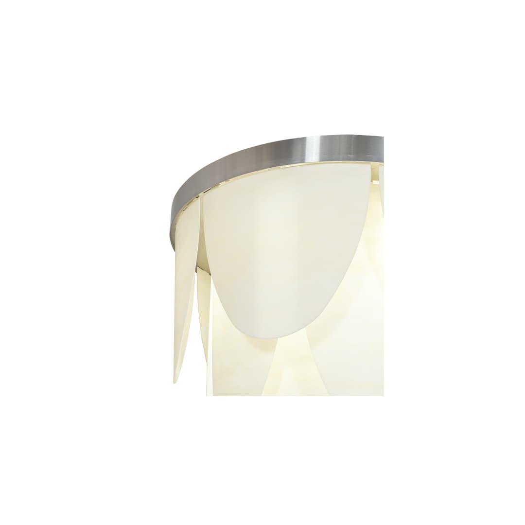 Kronick 12 Light 48" Wide Flush Mount Waterfall Ceiling Fixture