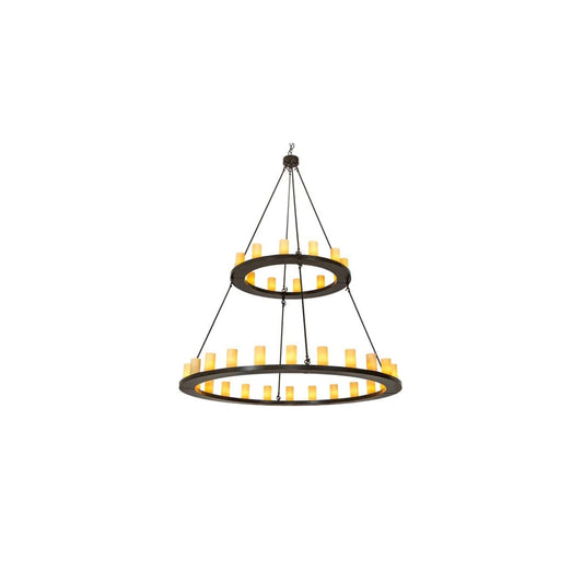 Loxley 36 Light 72" Wide Ring Chandelier
