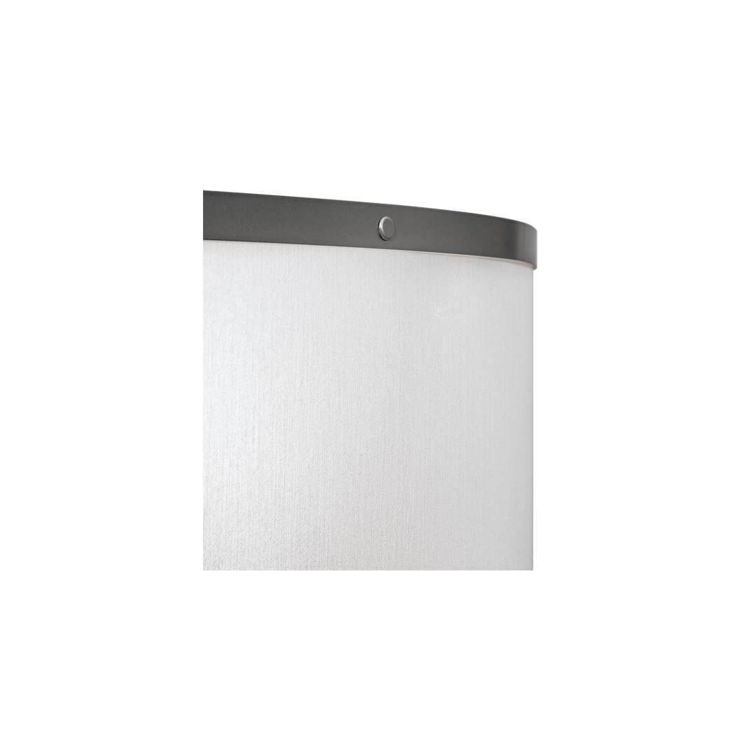 Cilindro 6 Light 36" Wide Semi-Flush Drum Ceiling Fixture - Champagne Finish