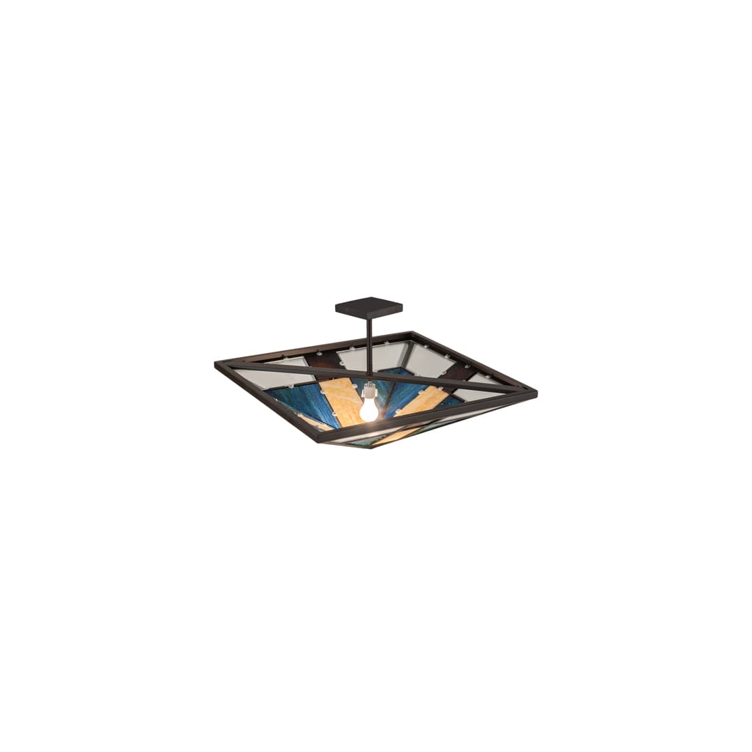 Polaris 43" Wide Semi-Flush Ceiling Fixture