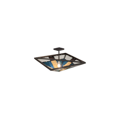 Polaris 43" Wide Semi-Flush Ceiling Fixture