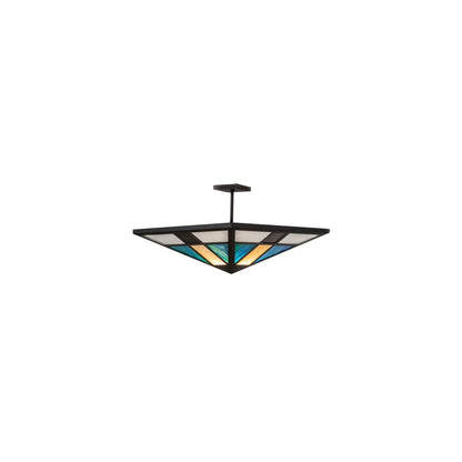 Polaris 43" Wide Semi-Flush Ceiling Fixture