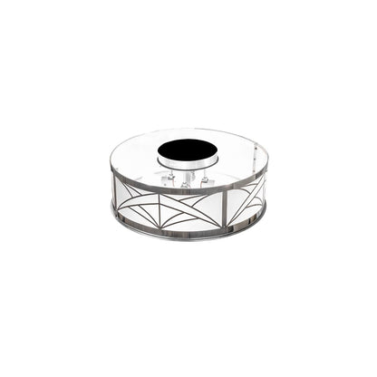 Revival Deco Cilindro 4 Light 22" Wide Semi-Flush Drum Ceiling Fixture