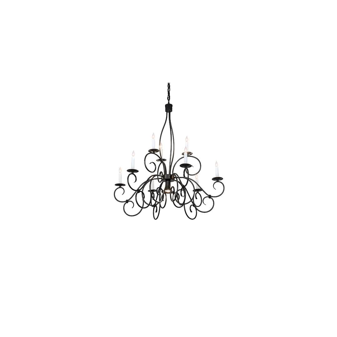Grace 9 Light 36" Wide Taper Candle Style Chandelier