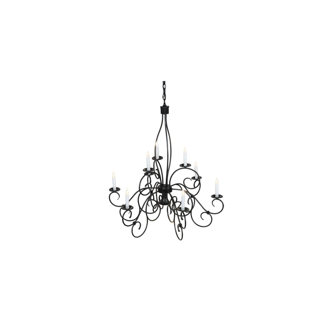 Grace 9 Light 36" Wide Taper Candle Style Chandelier