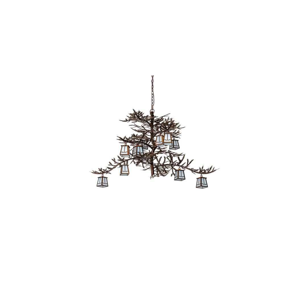 Long Pine Branch 12 Light 42" Wide Chandelier