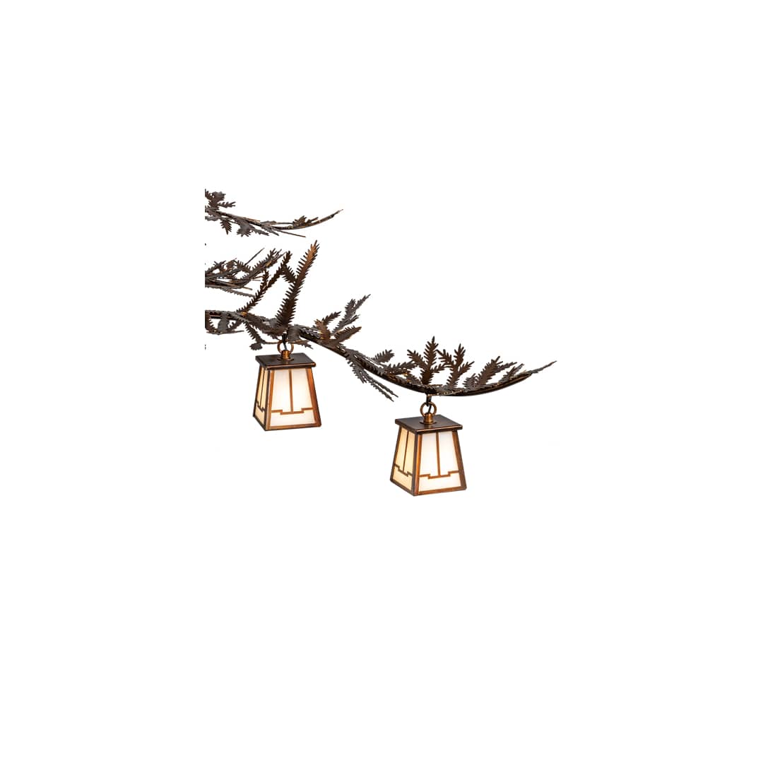 Long Pine Branch 12 Light 42" Wide Chandelier