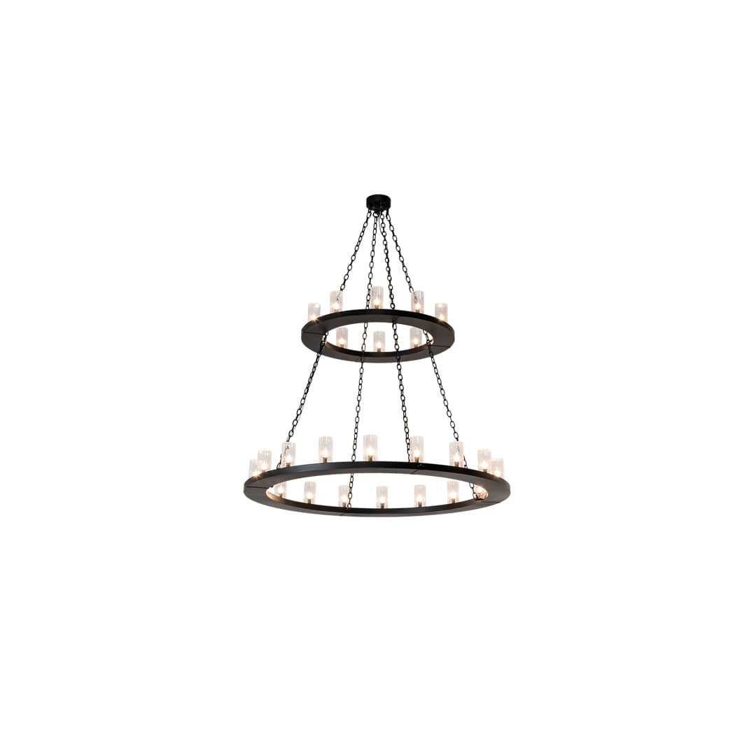Loxley 28 Light 60" Wide Ring Chandelier