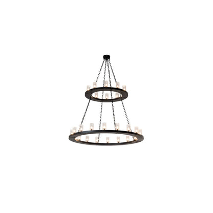 Loxley 28 Light 60" Wide Ring Chandelier