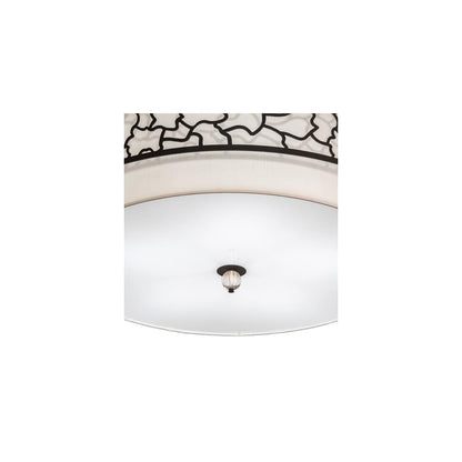Deserto Seco 36" Wide LED Flush Mount Drum Ceiling Fixture