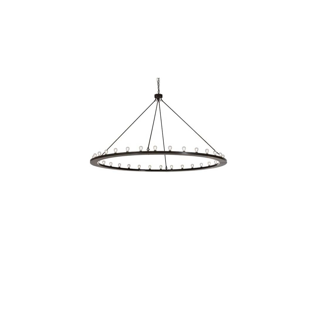 Loxley 32 Light 96" Wide Ring Chandelier