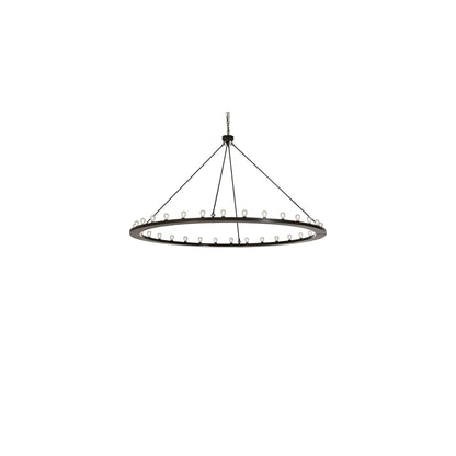 Loxley 32 Light 96" Wide Ring Chandelier