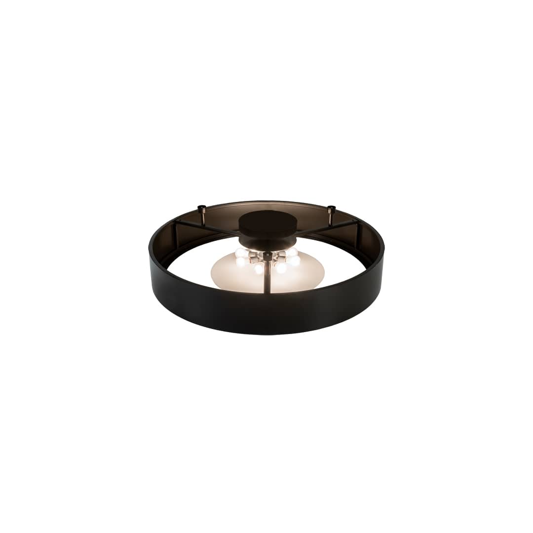 Cilindro Chic 8 Light 60" Wide Flush Mount Drum Ceiling Fixture