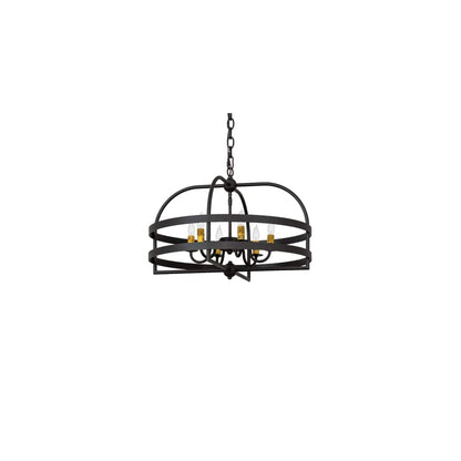 Aldari 6 Light 23" Wide Taper Candle Style Chandelier