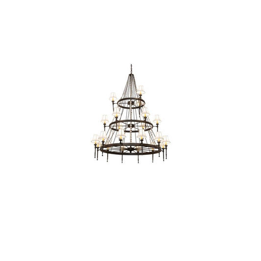 Amaury 21 Light 56" Wide Ring Chandelier