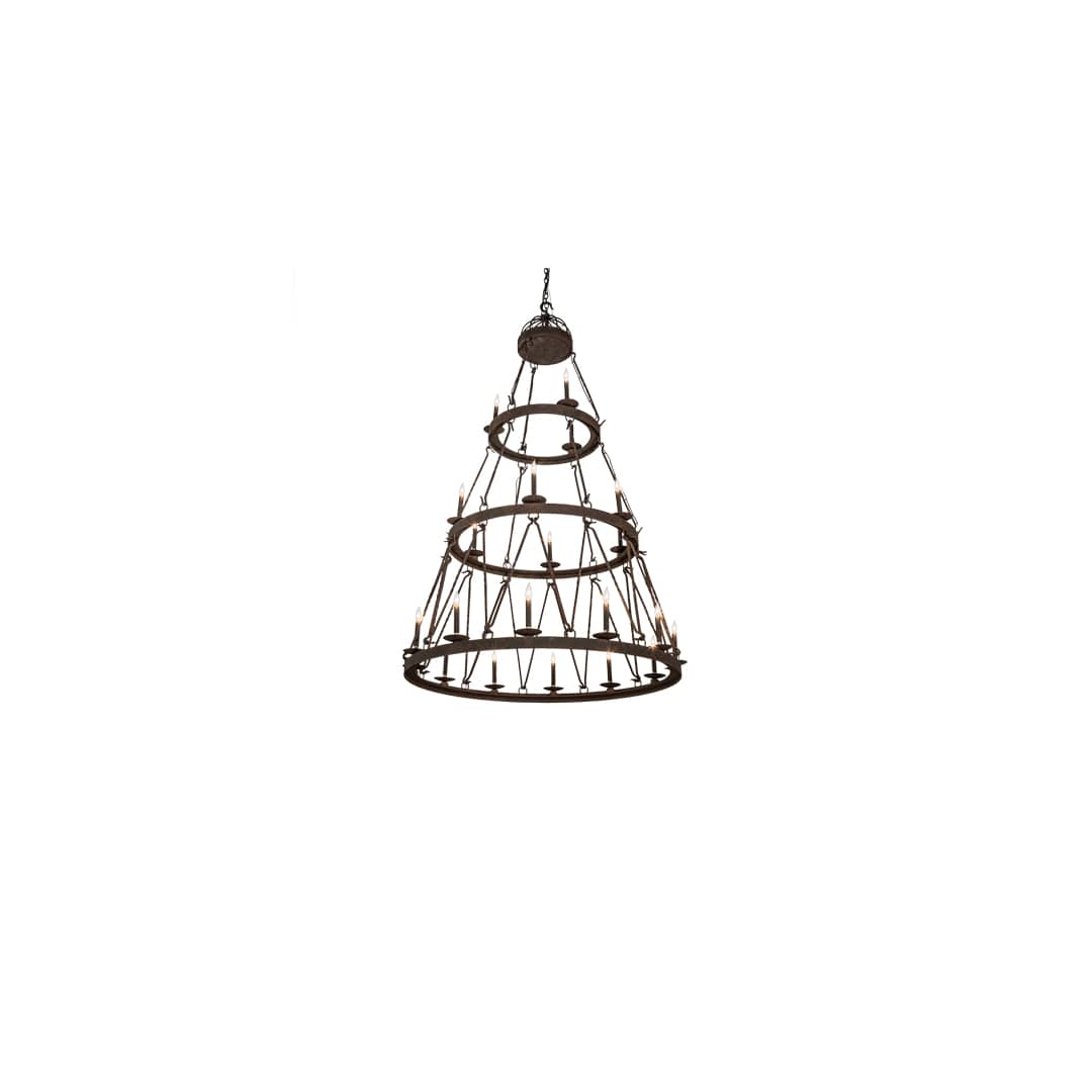 Lakeshore 21 Light 54" Wide Taper Candle Style Chandelier