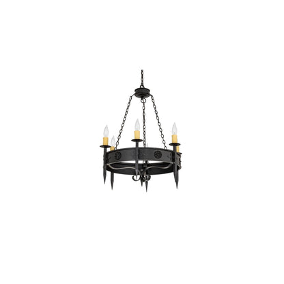Calandra 6 Light 36" Wide Taper Candle Style Chandelier