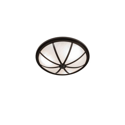 Commerce 3 Light 16" Wide Semi-Flush Bowl Ceiling Fixture