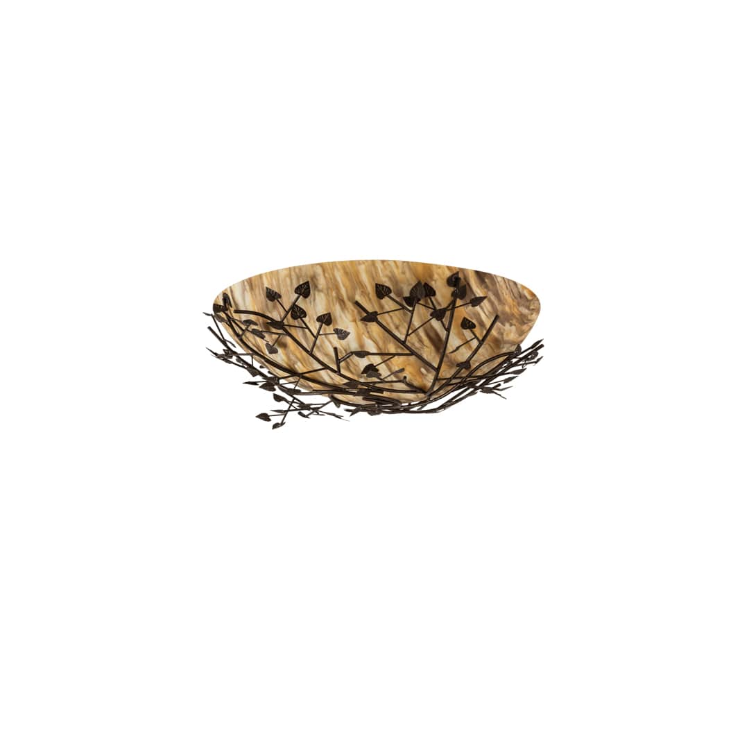 Espe 8 Light 54" Wide Semi-Flush Bowl Ceiling Fixture