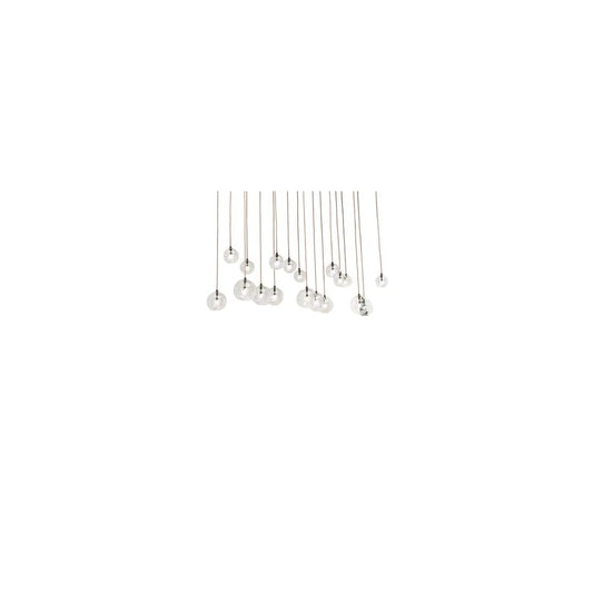 Long Alva 18 Light 36" Wide Linear Chandelier