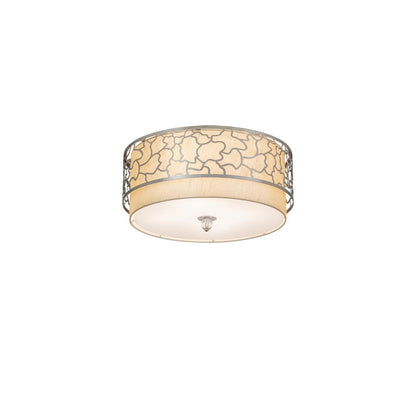 Deserto Seco 12 Light 27" Wide Semi-Flush Drum Ceiling Fixture