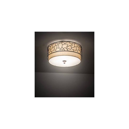 Deserto Seco 12 Light 27" Wide Semi-Flush Drum Ceiling Fixture