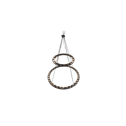 Loxley 48 Light 84" Wide Taper Candle Ring Chandelier
