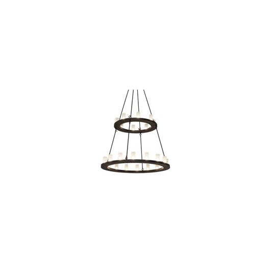 Loxley 24 Light 54" Wide Ring Chandelier
