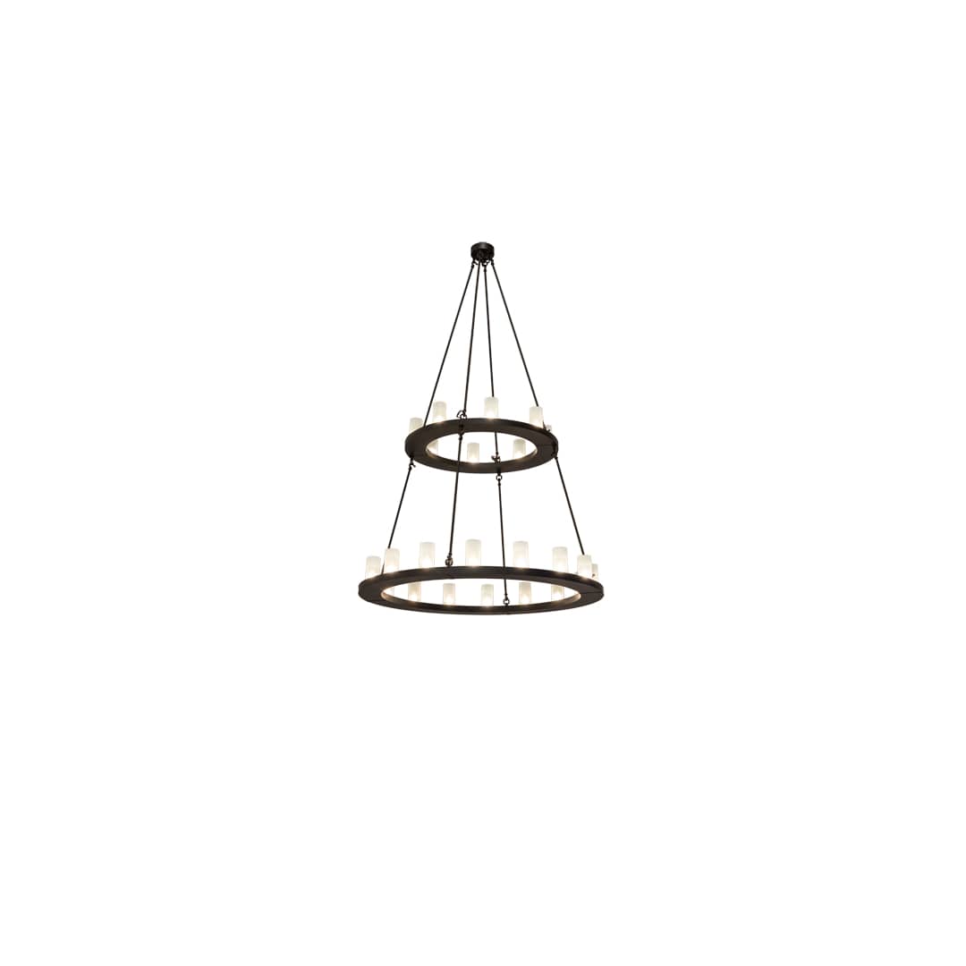 Loxley 24 Light 54" Wide Ring Chandelier