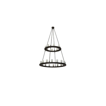 Loxley 24 Light 54" Wide Ring Chandelier