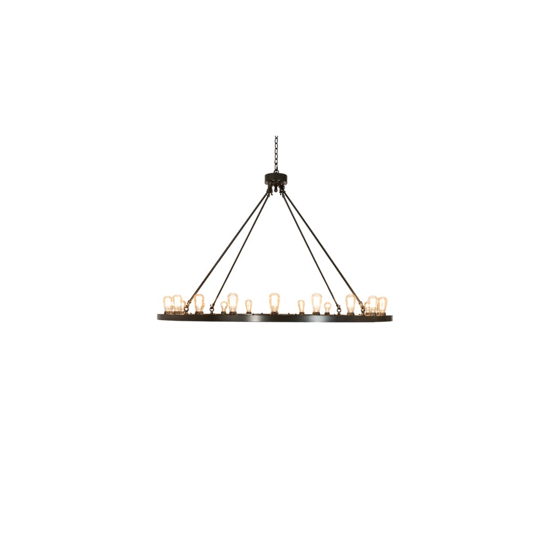 Loxley 20 Light 60" Wide Ring Chandelier