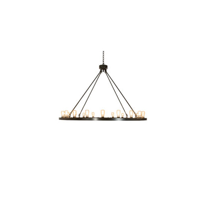 Loxley 20 Light 60" Wide Ring Chandelier