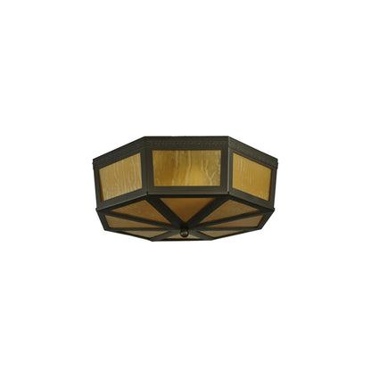 Eltham 2 Light 16" Wide Flush Mount Drum Ceiling Fixture